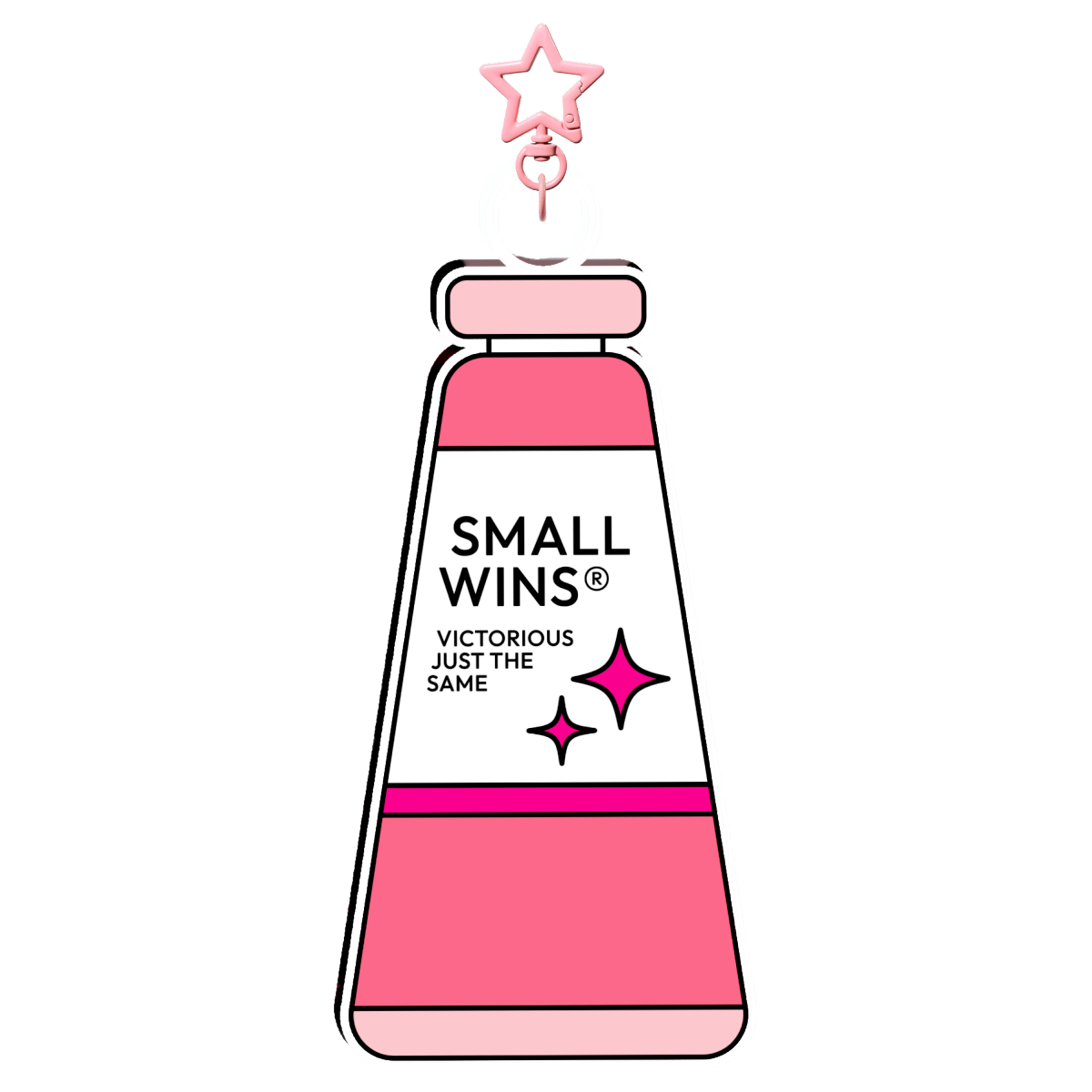 "Small Wins" Giant Keychain