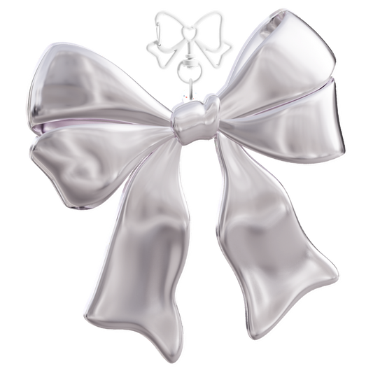 "Pearly Bow" Giant Keychain