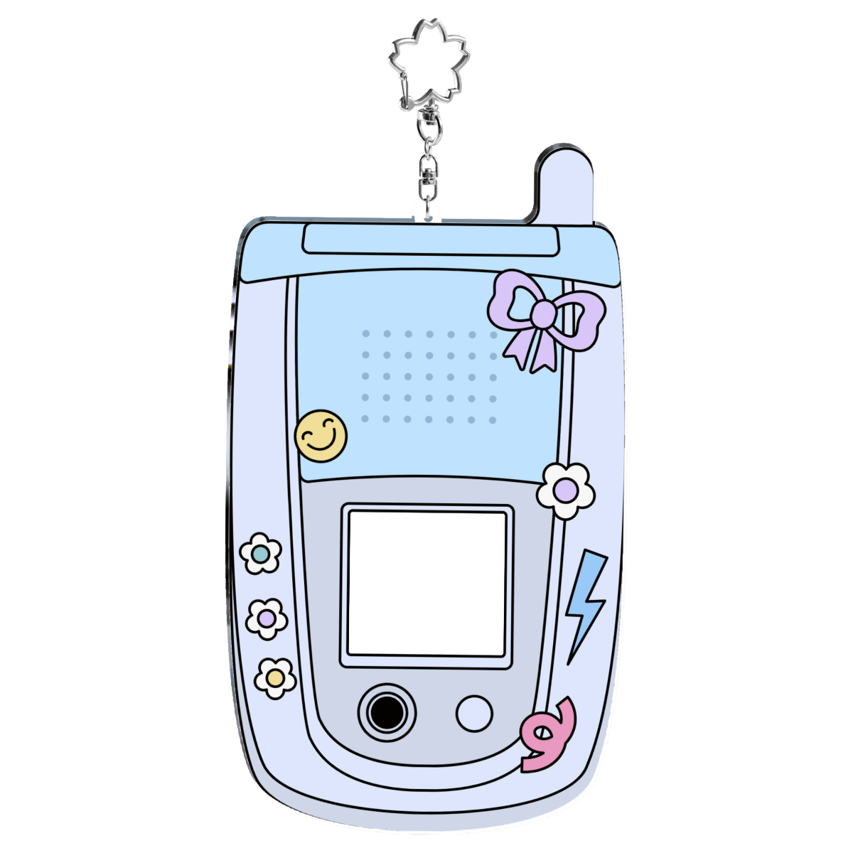"Cute Flip-Phone" Giant Keychain
