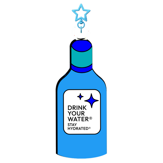 "Drink Your Water" Giant keychain